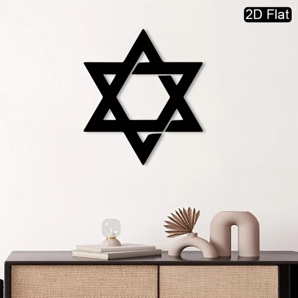 CIFBUY Iron Wall Art Star of D - Home Decor Wall Art review and price
