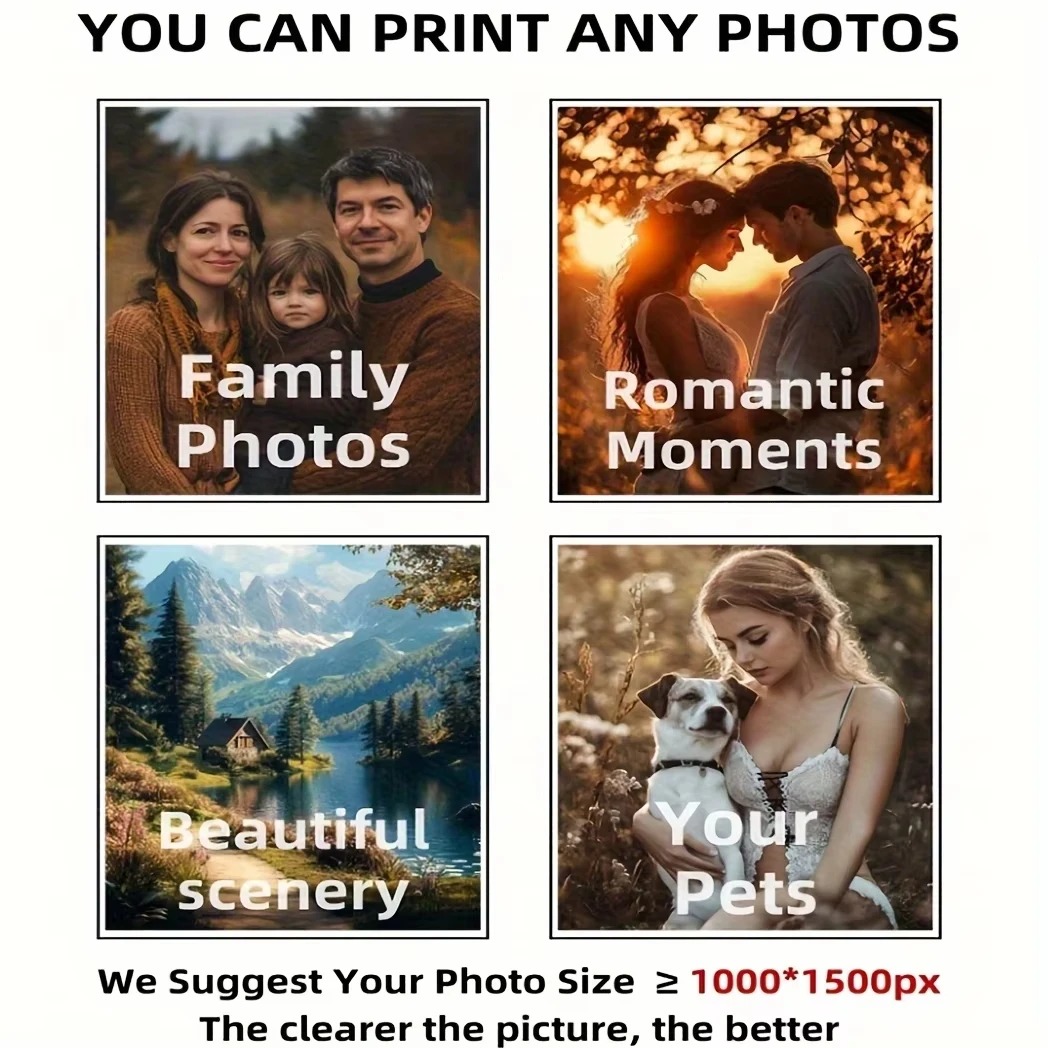 Personalized Photo Canvas, Cus - Home Decor Happy review and price