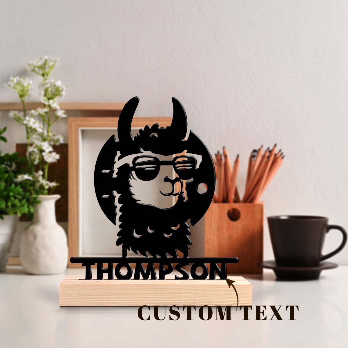 1pc Customized Minimalist Meta - Home Decor Names review and price