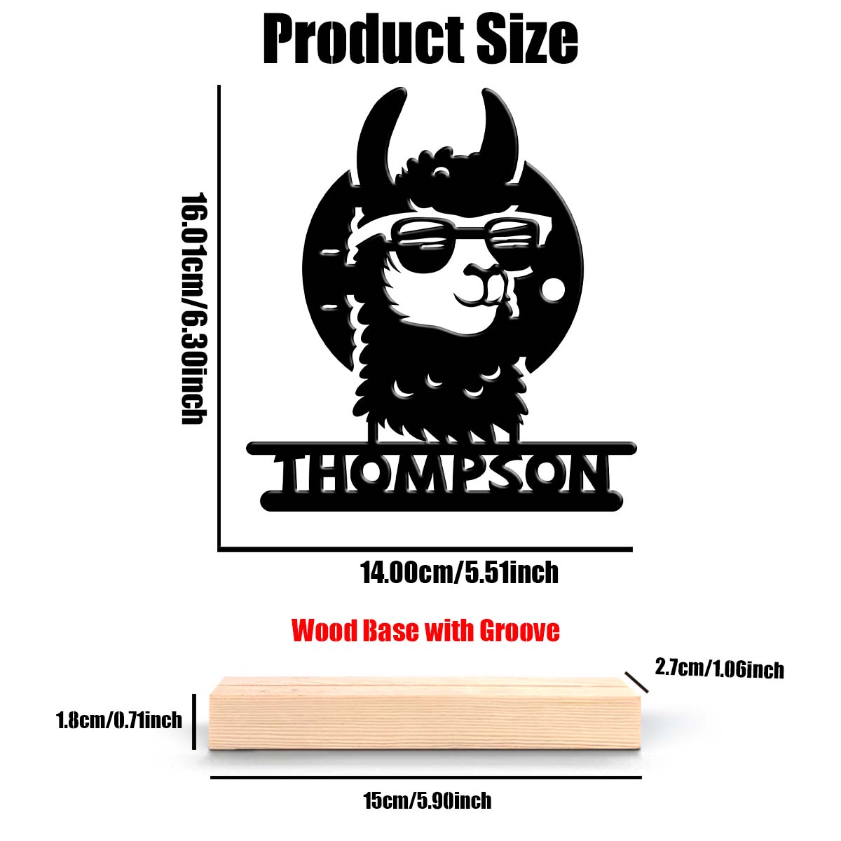 1pc Customized Minimalist Meta - Home Decor Names review and price