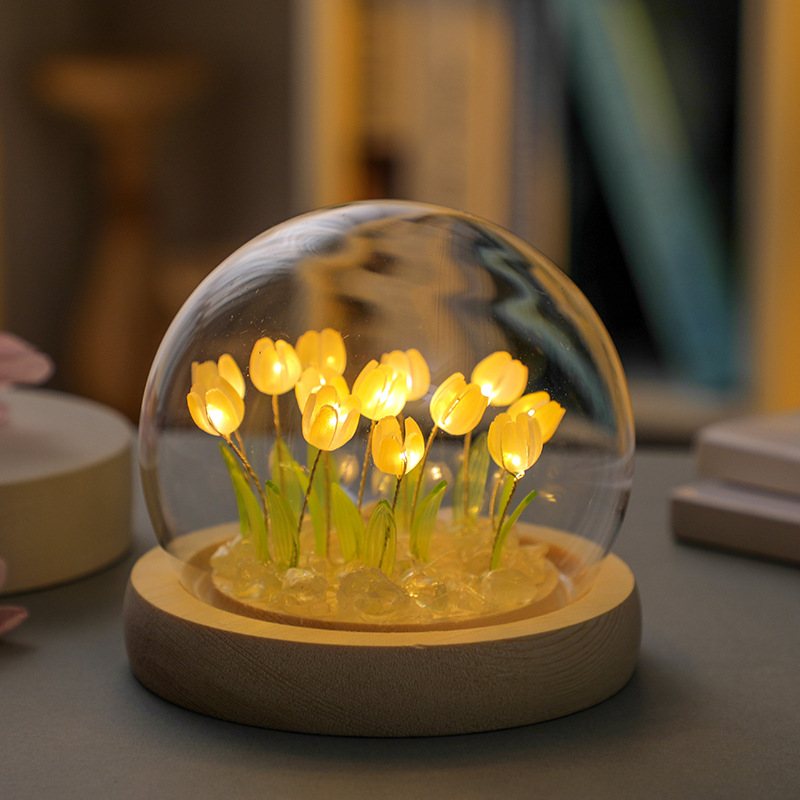 Handmade Tulip Night Lght Hand - Home Decor Tulip review and price