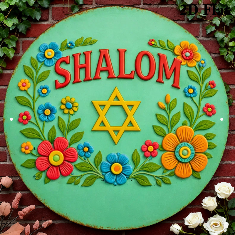 CIFBUY  Shalom Star of David A - Home Decor Wall Art review and price