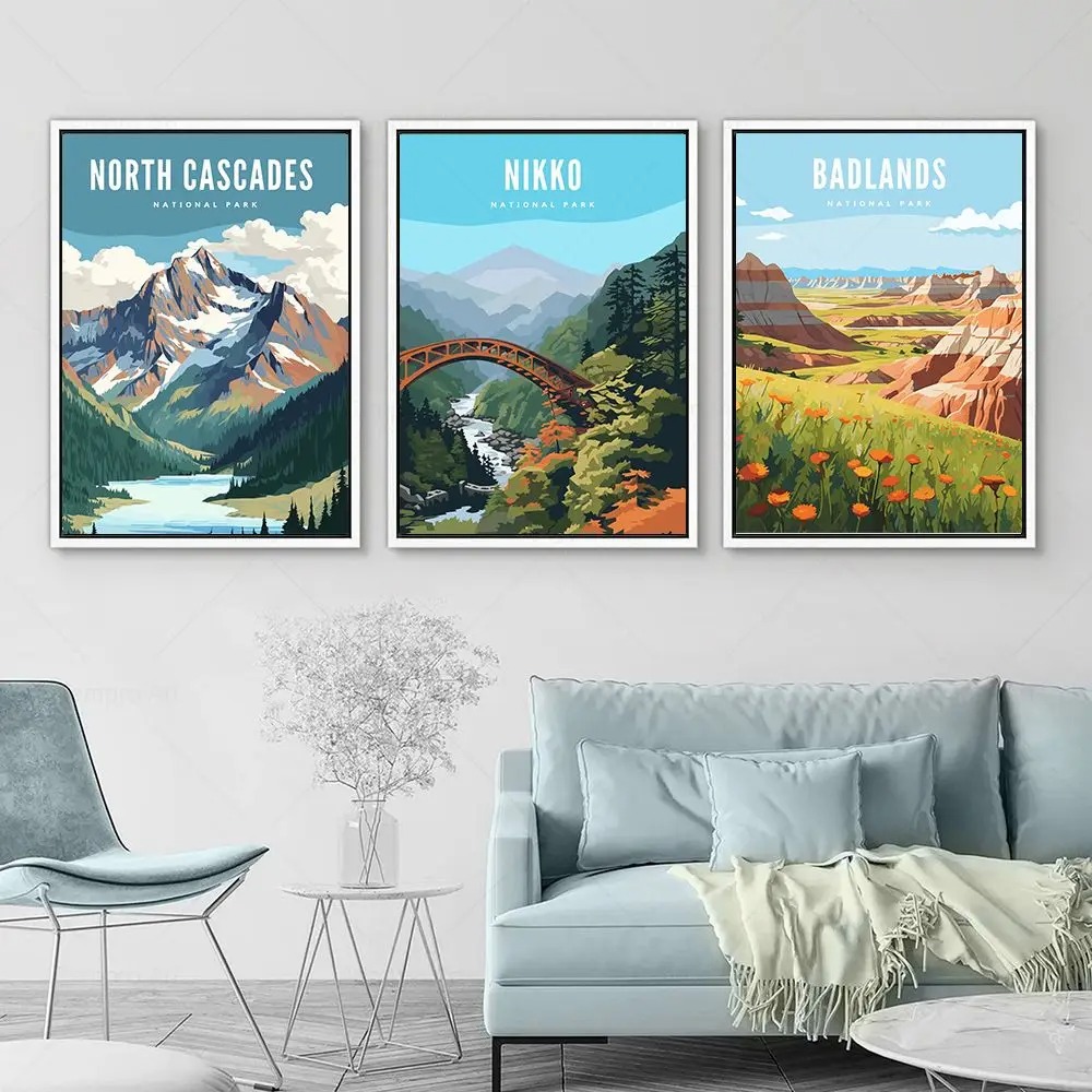 Vintage Travel City National P - Home Decor Vietnam review and price