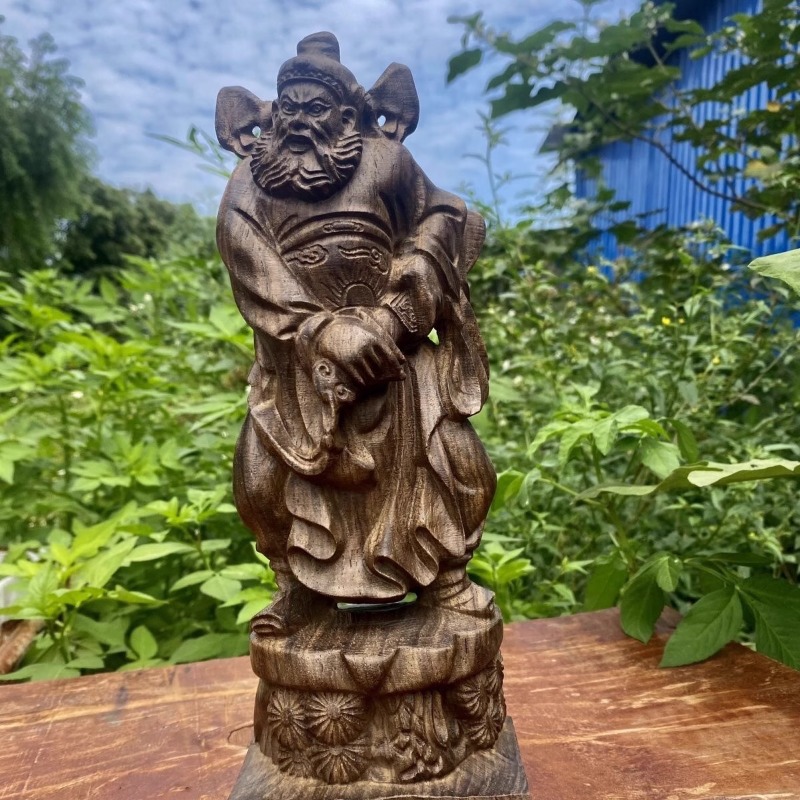 Hand Carved Vietnam Wood Zhong - Home Decor Vietnam review and price
