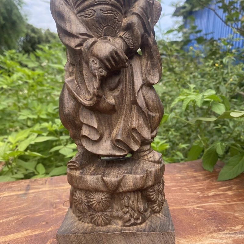 Hand Carved Vietnam Wood Zhong - Home Decor Vietnam review and price