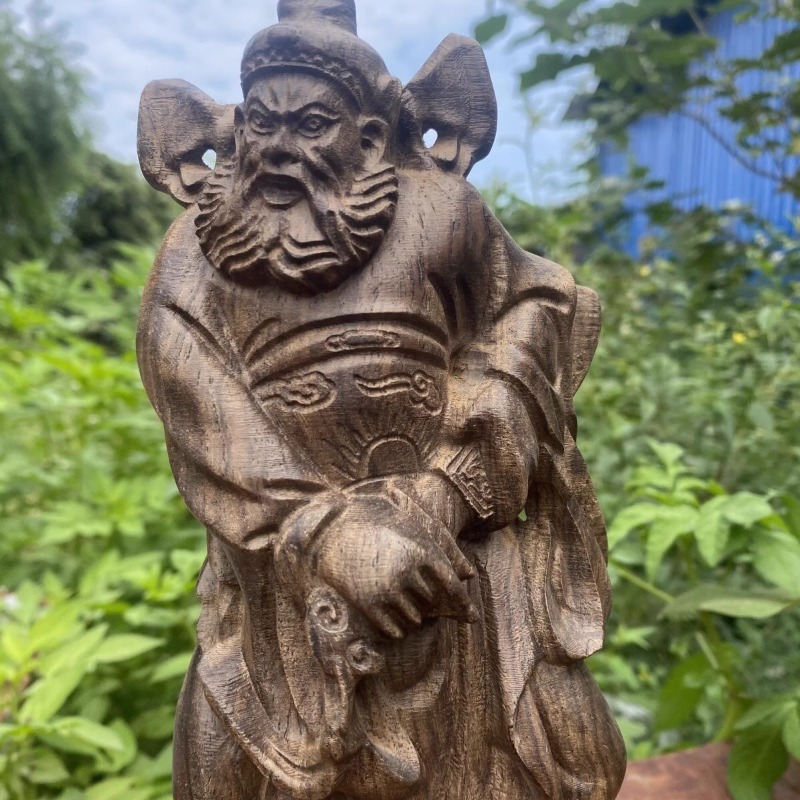 Hand Carved Vietnam Wood Zhong - Home Decor Vietnam review and price