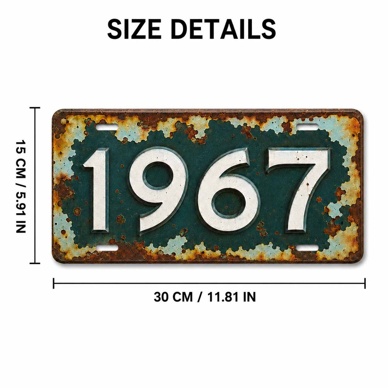 2D Flat 1pc Vintage Dubai Meta - Home Decor Dubai review and price