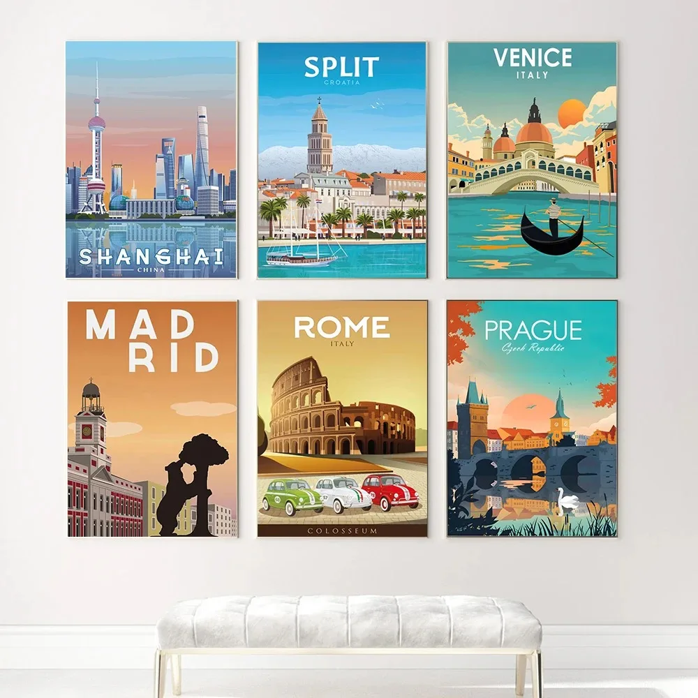 Tourist Cities Landscape Shang - Home Decor Vietnam review and price