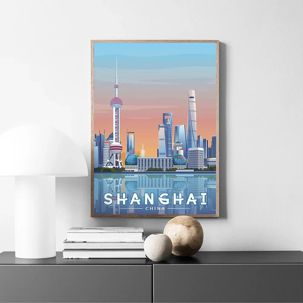 Tourist Cities Landscape Shang - Home Decor Vietnam review and price