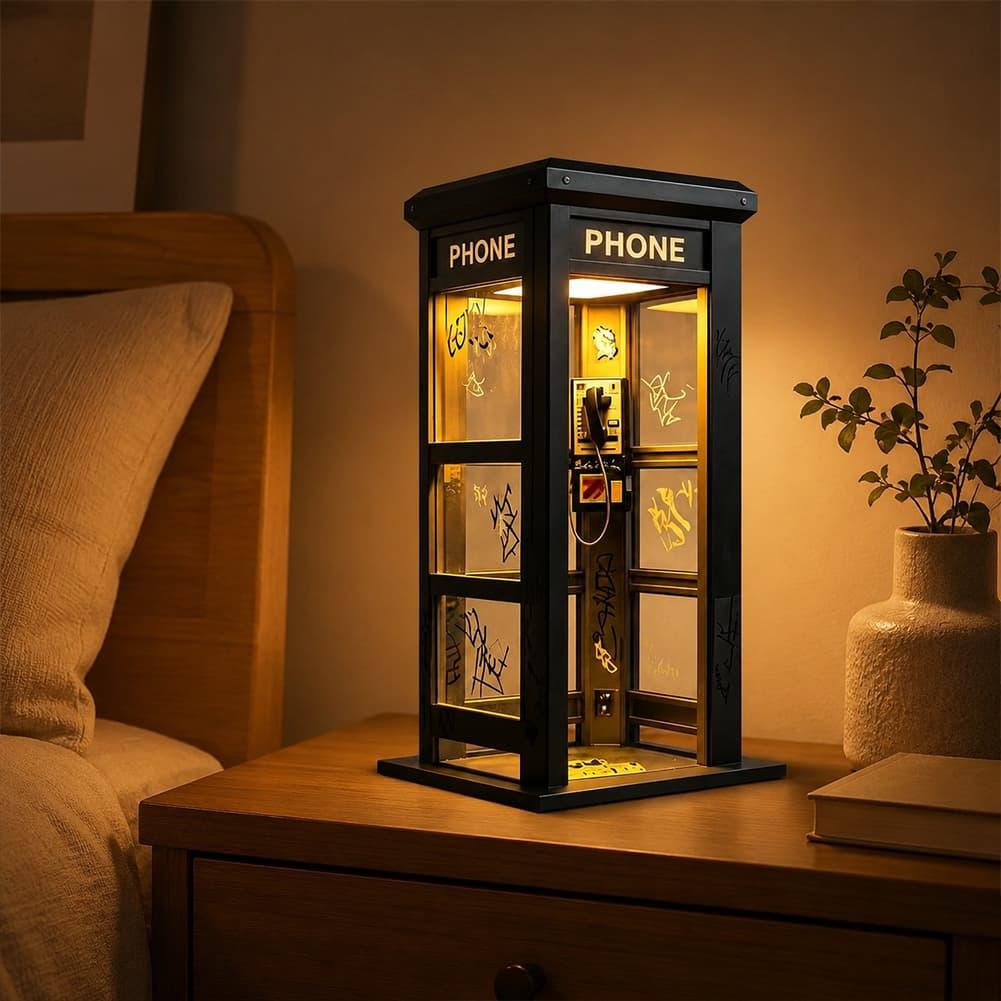 Vintage London Telephone Booth - Home Decor Lighting review and price