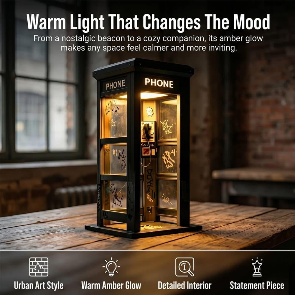 Vintage London Telephone Booth - Home Decor Lighting review and price