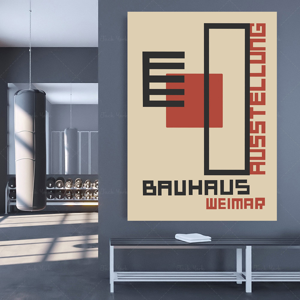Bauhaus Ausstellung Canvas Pri - Home Decor Expo review and price