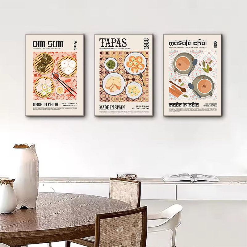 Delicious Food Canvas Painting - Home Decor Vietnam review and price