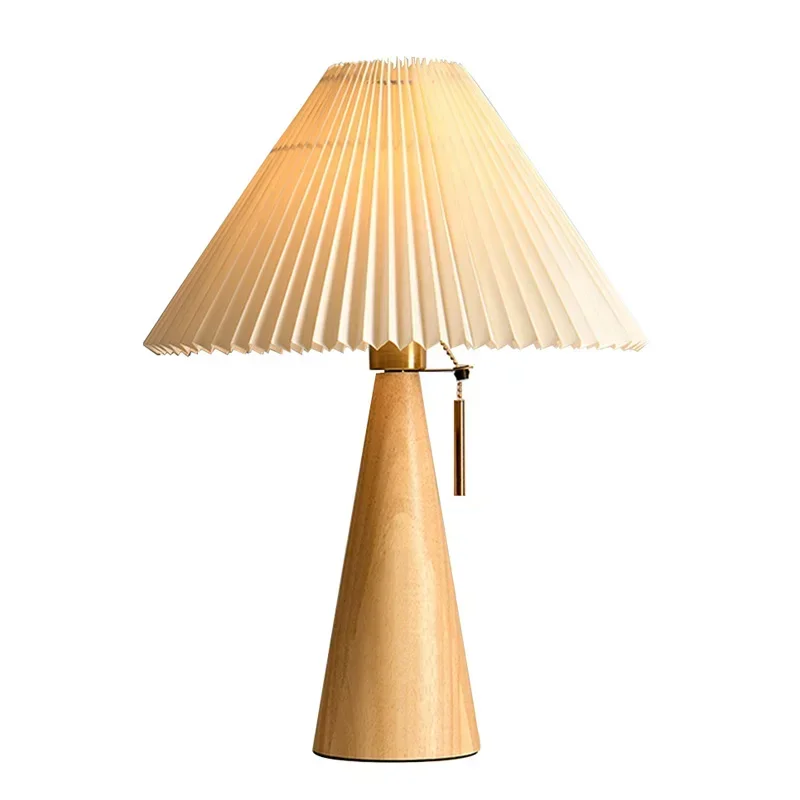 Retro Pleated Table Lamp Nordi - Home Decor Lighting review and price