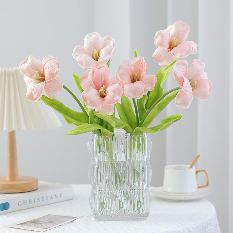 12Pcs Opening Tulip Artificial - Home Decor Tulip review and price