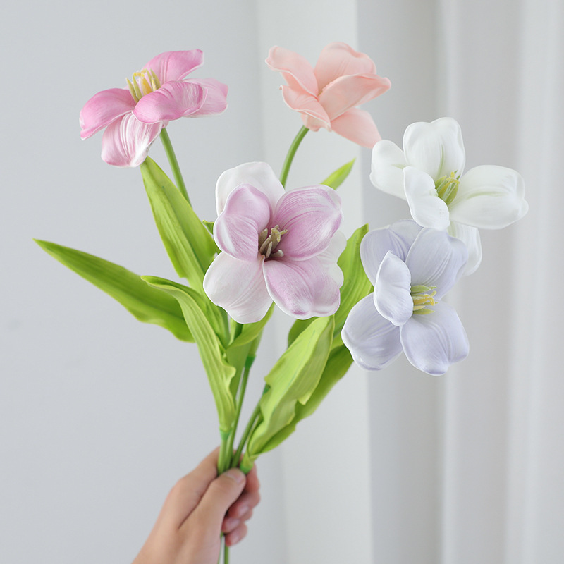 12Pcs Opening Tulip Artificial - Home Decor Tulip review and price