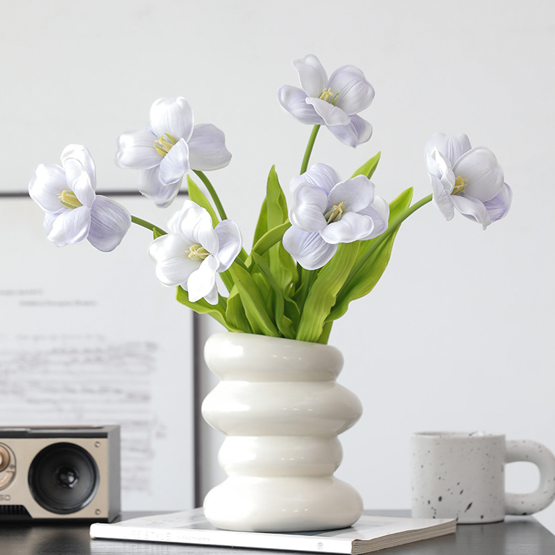 12Pcs Opening Tulip Artificial - Home Decor Tulip review and price