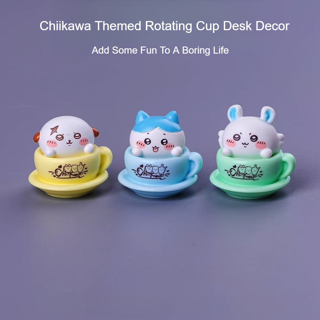 Chiikawa Rotating Cup Figure K - Home Decor Japanese review and price