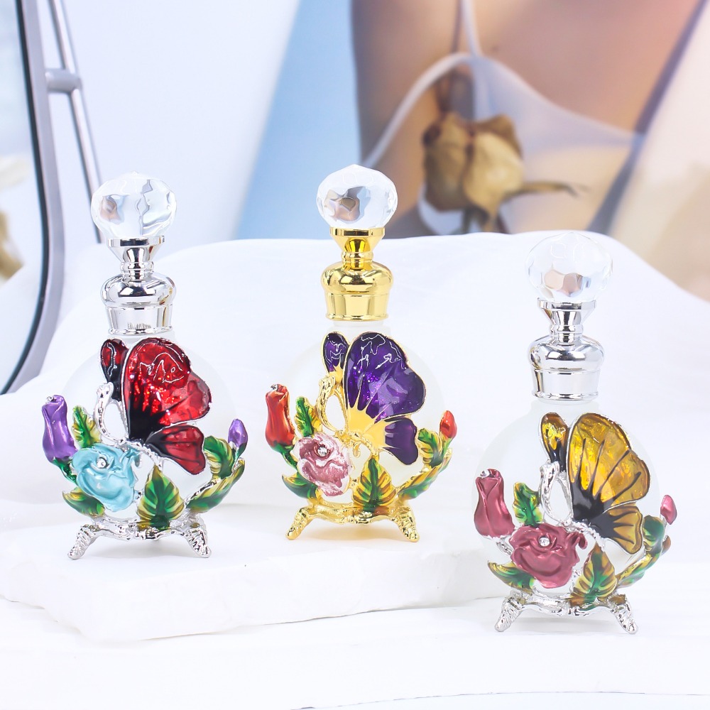Metal 25ml Bottle Vintage Empt - Home Decor Dubai review and price