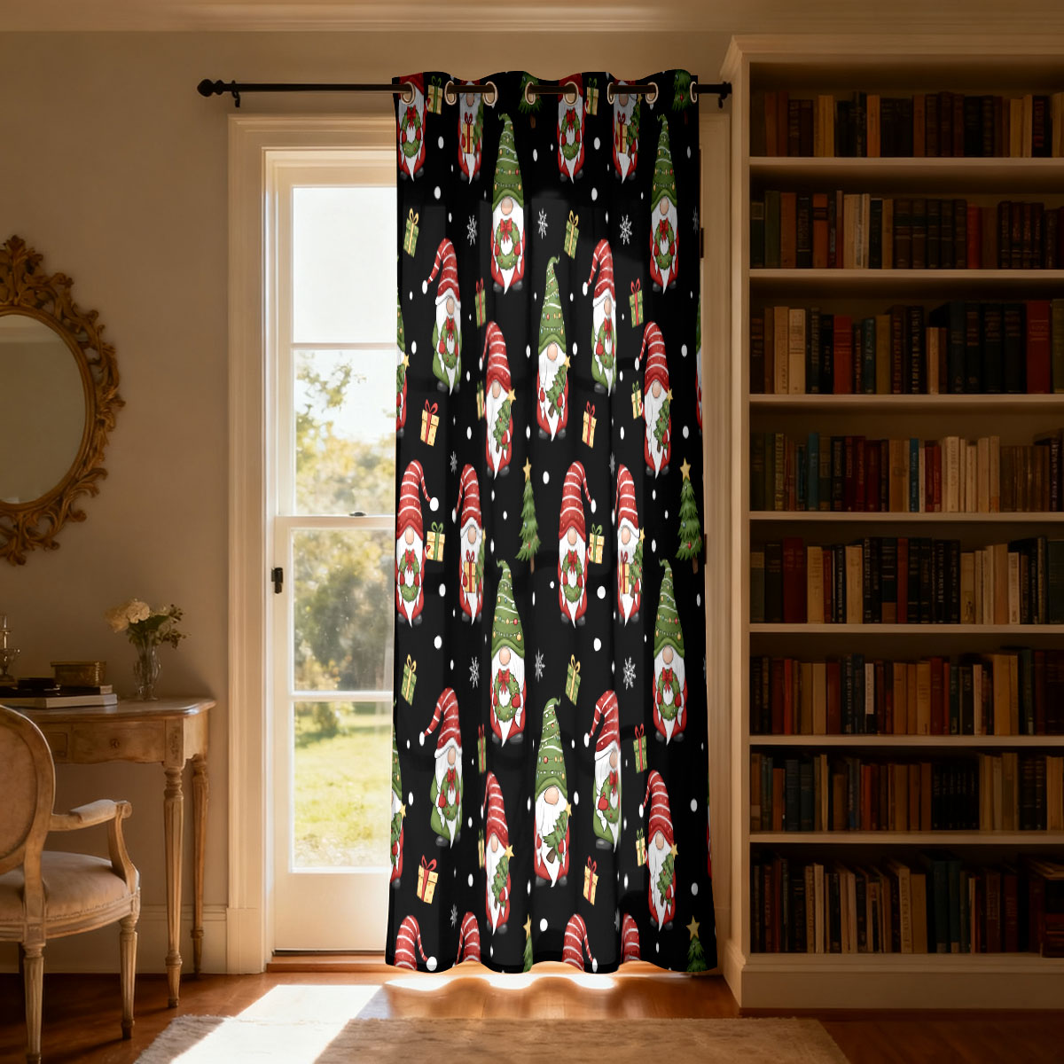 Christmas Dwarf Xmas Tree Gift - Home Decor Curtain review and price